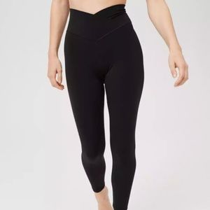 Aerie real me xtra crossover high waisted pocket leggings